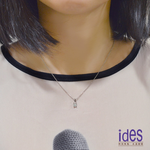 [ides愛蒂思] 日系設計60分F/VS1頂級3EX車工鑽石戒指項鍊套組/甜美貓咪（30分+30分）  (戒圍請於訂單備註), , large