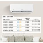 SHARP 3-Ping Inverter Cooling & Heating Split Air Conditioner AY-23BESH-W / AE-23BESH, , large