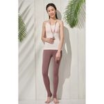 YOGA FLOW Dale Tank - 露背交叉長版上衣 - 裸粉膚 Nude, , large