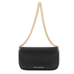 MARC JACOBS THE J MARC 平滑牛皮翻蓋迷你二用包/黑色, , large