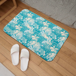 【Monster】 Soft Diatomaceous Earth Absorbent Mat – Verdant Garden (60x40cm) – Green Lotus, , large