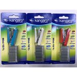 Kangaro袋鼠 迷你釘書機附針組 M-10/Y2(多色), , large