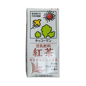 龜甲萬豆乳紅茶風味(每瓶約1000毫升)