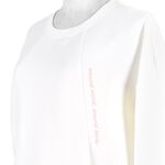 Asics Shirts 女 長袖 上衣 休閒 棉質 舒適 經典 百搭 米白 [2032C074-101], , large