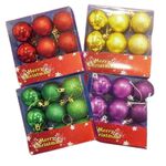 9入60mm三款電鍍球, , large