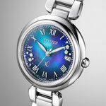 ∣ ∣CITIZEN星辰 千彩之海UNITE withBLUE XC 鈦 光動能電波萬年曆女錶ES9460-61L, , large