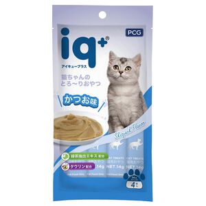 iq＋貓咪樂泥棒-鰹魚口味14gx4