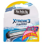 Schick Xtreme3 Blade 4pcs, , large