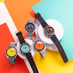 CITIZEN 星辰 光動能潮男時尚大三針手錶-普魯士藍 AW1761-89L, , large