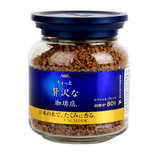 AGF Maxim贅澤香醇即溶咖啡-藍罐金標 80g