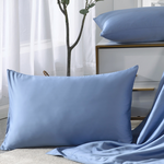【Betrise】Light Dance Blue | C Energy Series 60-count 100% pure Tencel light-quenched graphene quilt/four-season quilt 5X6.5 feet per set (plus 2 pillowcases of the same style), , large