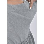 (S) kai ni棉質純棉灰色長袖上衣二手衣, , large