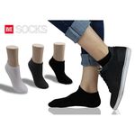 【BVD】中性休閒毛巾底船襪<漂白>B220 女襪 短襪 襪子, , large