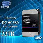 昌運監視器 WD Ultrastar DC HC580 22TB 企業級硬碟 (WD722422ALE6L4), , large