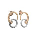 CHARRIOL 夏利豪 INFINITY ZEN 鋼索耳環 送禮推薦 03-102-1232-0, , large