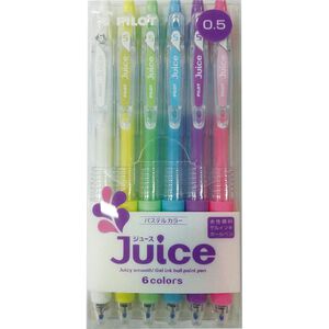 百樂Juice果汁筆-粉彩6色組- 隨機出貨
