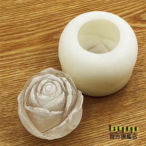 [巴果果]玫瑰冰模 造型冰模 矽膠材質 玫瑰造型 冰模 模具 創意冰塊 酒 飲料 茶 調酒 威士忌SIC-ROSE-W