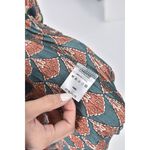 (S) j deluxe質感花紋綠色洋裝二手衣, , large
