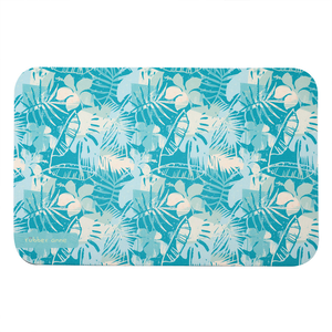 【Monster】 Soft Diatomaceous Earth Absorbent Mat – Verdant Garden (60x40cm) – Green Lotus