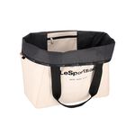 |快速出貨|Lesportsac Large Reversible Pocket Tote 中型雙面托特包 送禮-米白, , large
