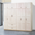 【唯熙傢俱】查理白橡木8x7尺衣櫃, , large