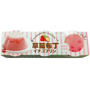 爭鮮草莓布丁-110g*3