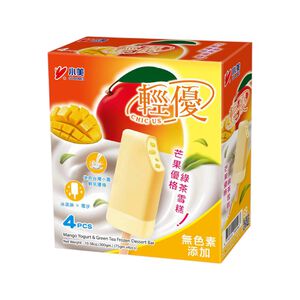 小美輕優芒果優格綠茶雪糕