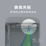 【倆寶貝精品館】加拿大Diaper Genie 不鏽鋼EZ雙重鎖臭尿布處理器 易撕袋型 (嬰兒尿布桶), , large