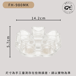 【GlassKing】FH-980MK 心形保溫爐座 蠟燭保溫座 加熱底座 附蠟燭一個, , large
