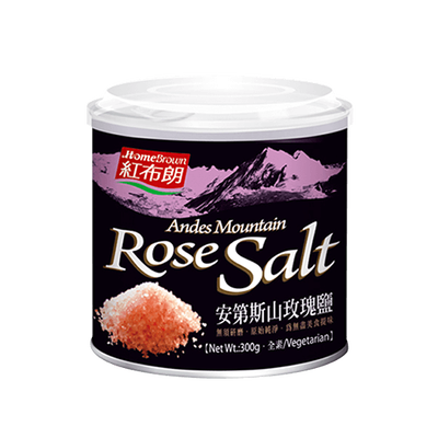紅布朗安第斯山玫瑰鹽