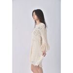 (S) 吊帶杏色洋裝二手衣, , large