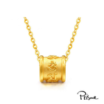 【Prisme Gold】黃金項鍊 六字真言 鍊墜項鍊 (金重：約0.02錢±0.01), , large