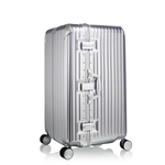 【ALLEZ】"PUMP PLUS" 29-inch Trunk-Style Aluminum Frame Luggage Starry Black, , large