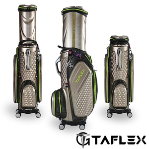 TAFLEX GOLF BAG TRAVEL-SAFE TG-2188 GOLD