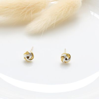【Angel & Me】交織永恆 s925純銀耳環 耳夾 情人節禮盒 生日禮物