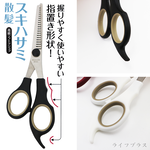 日本進口 高級不鏽鋼美髮剪刀X1支+打薄剪刀X1支, , large
