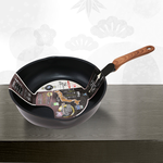 日本製 和樂亭 IH大金不沾深型炒鍋-28cm-2支, , large