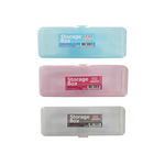 【PENROTE 筆樂】透明收納盒 藍, , large