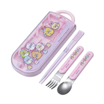 【百科良品】日本製 角落生物 歡唱嘉年華 環保筷子+湯匙+叉子三件餐具組 抗菌加工Ag+(日本境內版), , large