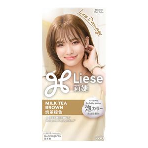 莉婕泡沫染髮劑-奶茶棕