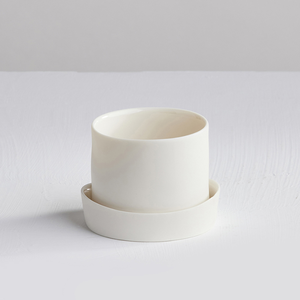 Ripple Teacup -white