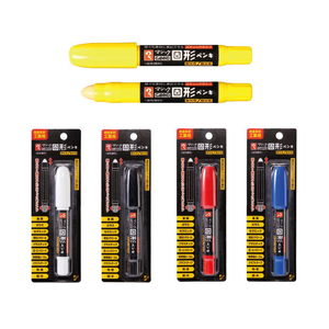 【日本 寺西】工業用 固體記號筆 耐光 耐水 不易掉色 可標記金屬/玻璃皮革/木材等 /支 MKPP(黑/紅/藍/白)  -  多款可選