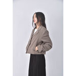 (S) agnes b西裝棕色外套二手衣, , large