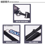 SOLIS 狩獵迷彩系列側背小包-附迷你包-冷冽黑, , large