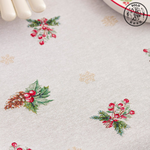 【SOLO Vintage】LCW Home 45x120cm Christmas Decoration Tablecloth Table Mat Placemat Made in Turkey, , large