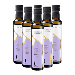 [人良油坊]第一道初榨紫蘇籽油250ml x6入組