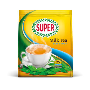 SUPER超級三合一原味减糖奶茶18g X25