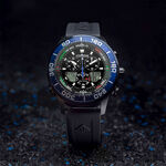 CITIZEN 星辰 PROMASTER 限量光動能萬年曆計時手錶 JR4065-09E, , large