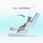 【龍品文創】手牌SDI  1249P 平針省力十號雙訂機-粉藍-1個入, , large
