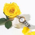 CITIZEN 星辰 XC African Roses聯名 限量鈦金屬光動能電波女錶 ES9447-51A, , large